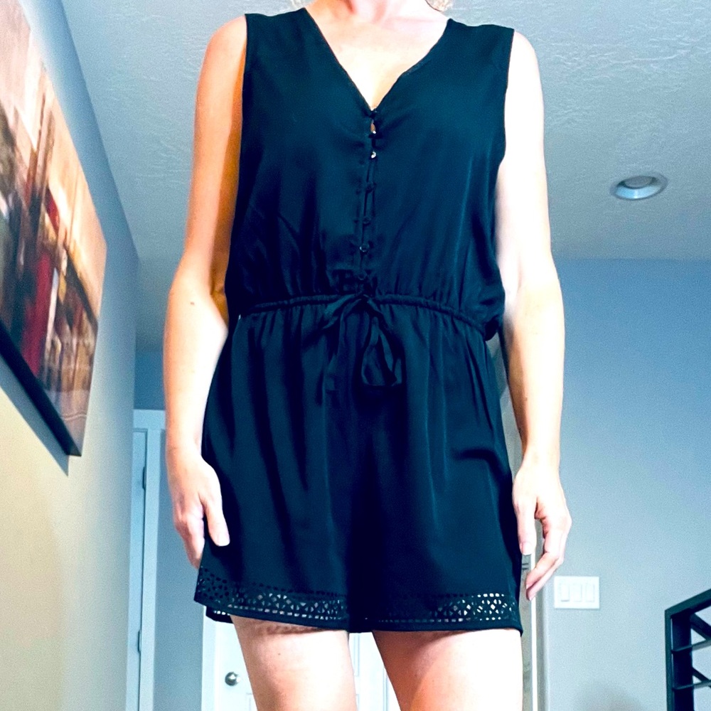 Black romper for summer!